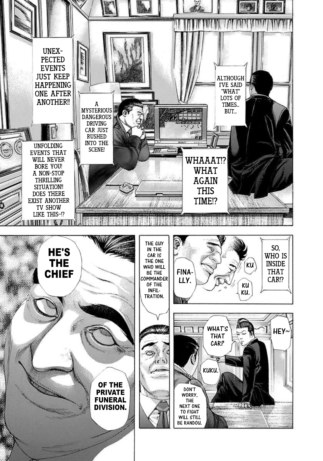Usogui Chapter 227 page 5 - Chapter 227: The Chief Of The Private Funeral Division