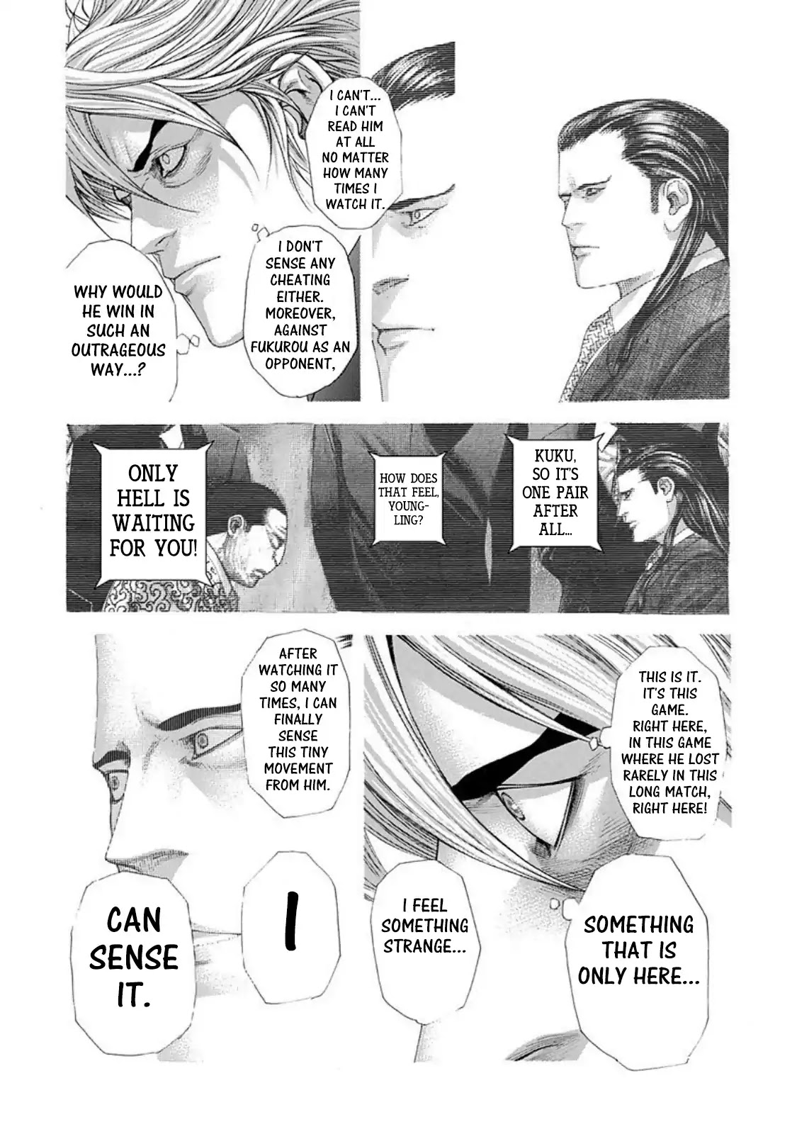 Usogui Chapter 228 page 16 - Chapter 228: A Reaction Of Metal