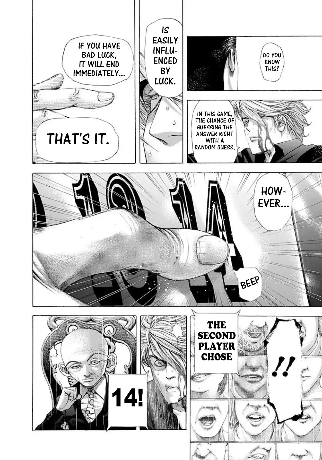 Usogui Chapter 230 page 4 - Chapter 230: Gamblers