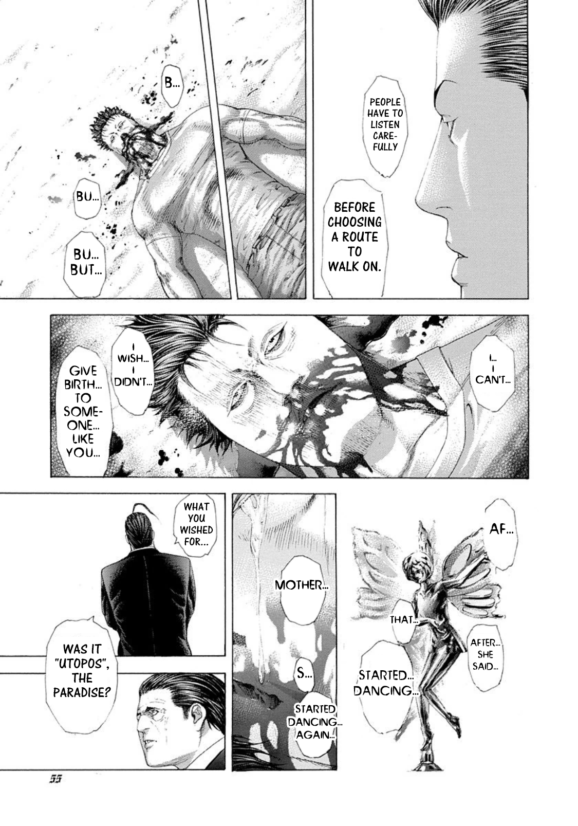 Usogui Chapter 233 page 13 - Chapter 233: The Dancing Memory
