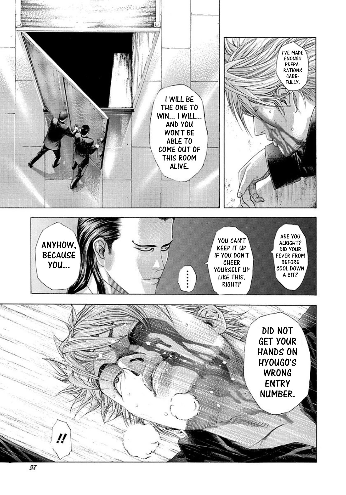 Usogui Chapter 233 page 15 - Chapter 233: The Dancing Memory