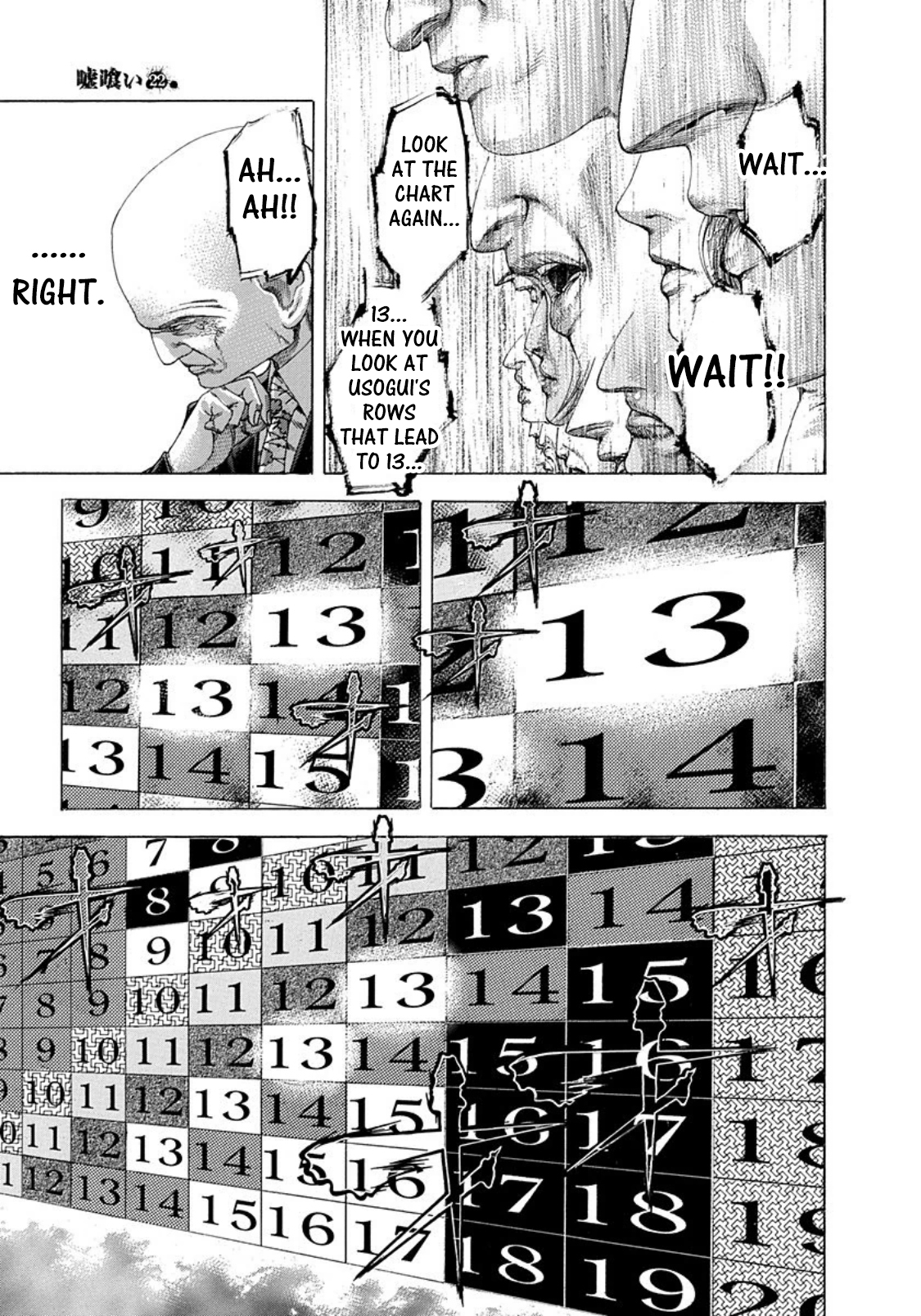 Usogui Chapter 235 page 3 - Chapter 235: The Devil's Number