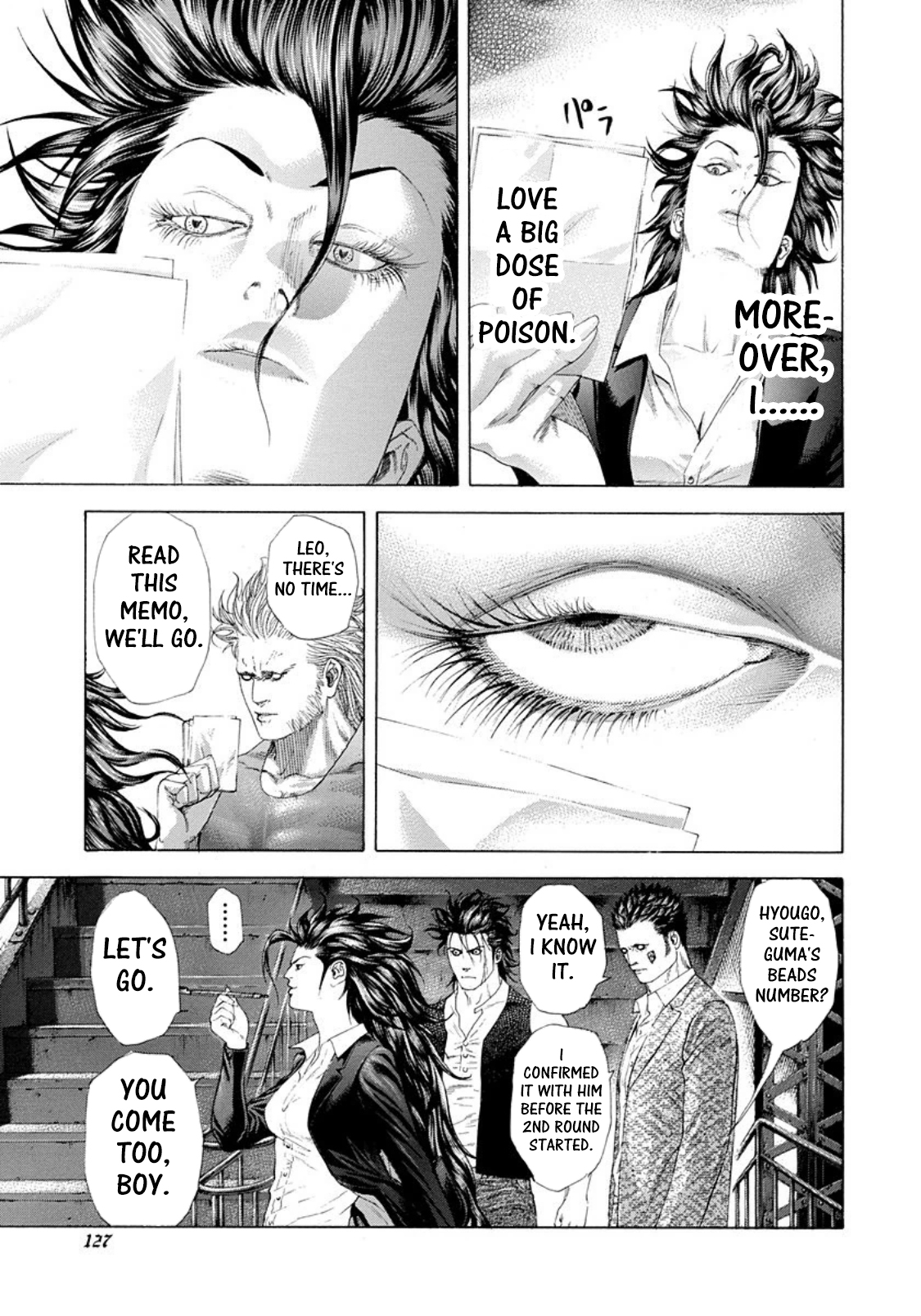 Usogui Chapter 237 page 10 - Chapter 237: Message In A Marco