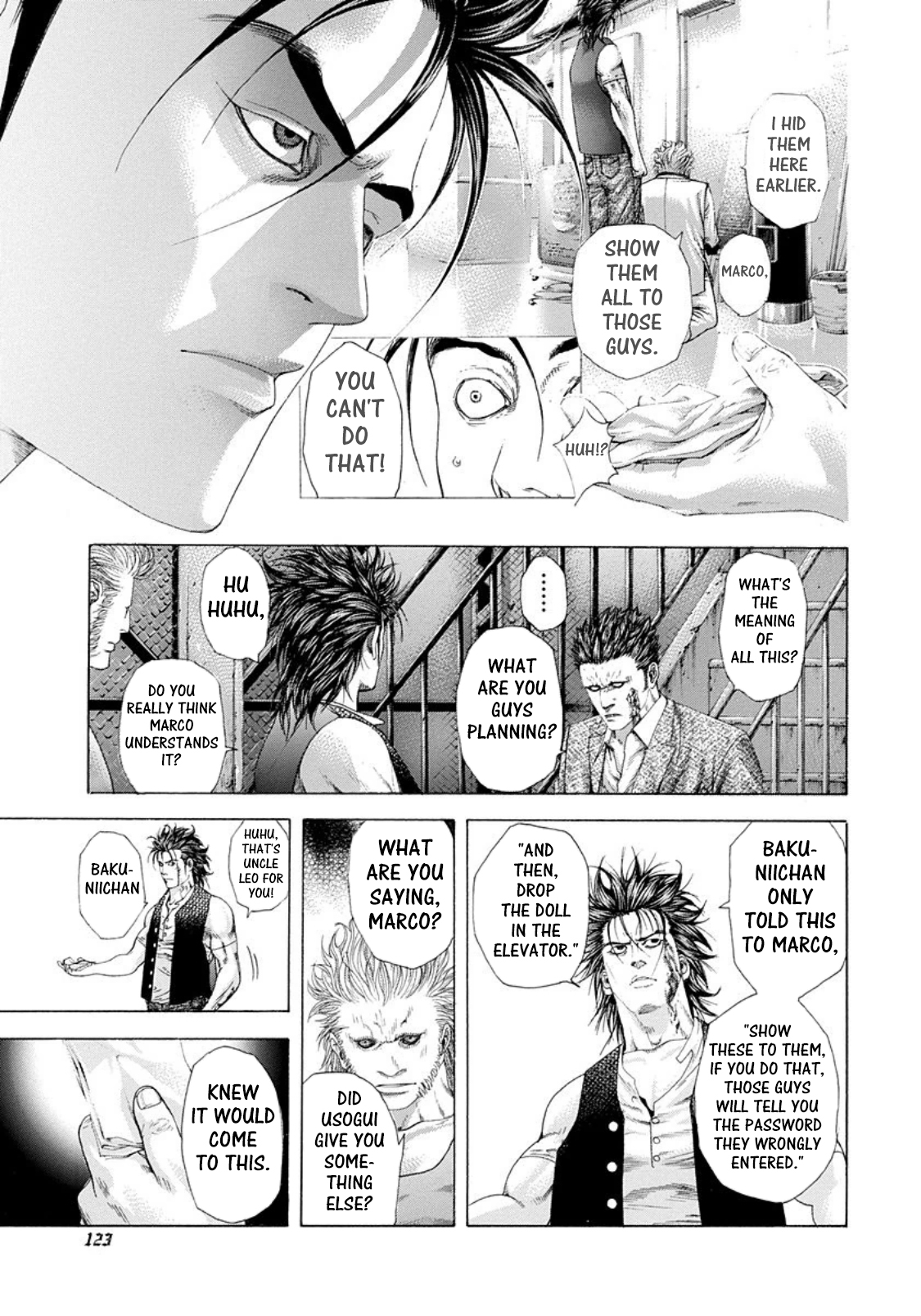 Usogui Chapter 237 page 6 - Chapter 237: Message In A Marco