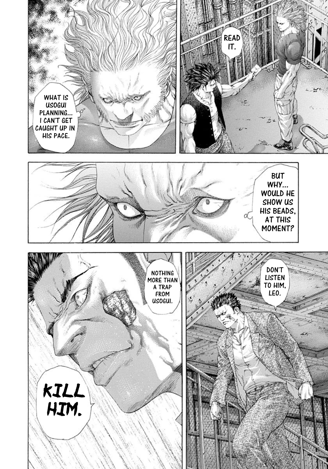 Usogui Chapter 237 page 7 - Chapter 237: Message In A Marco