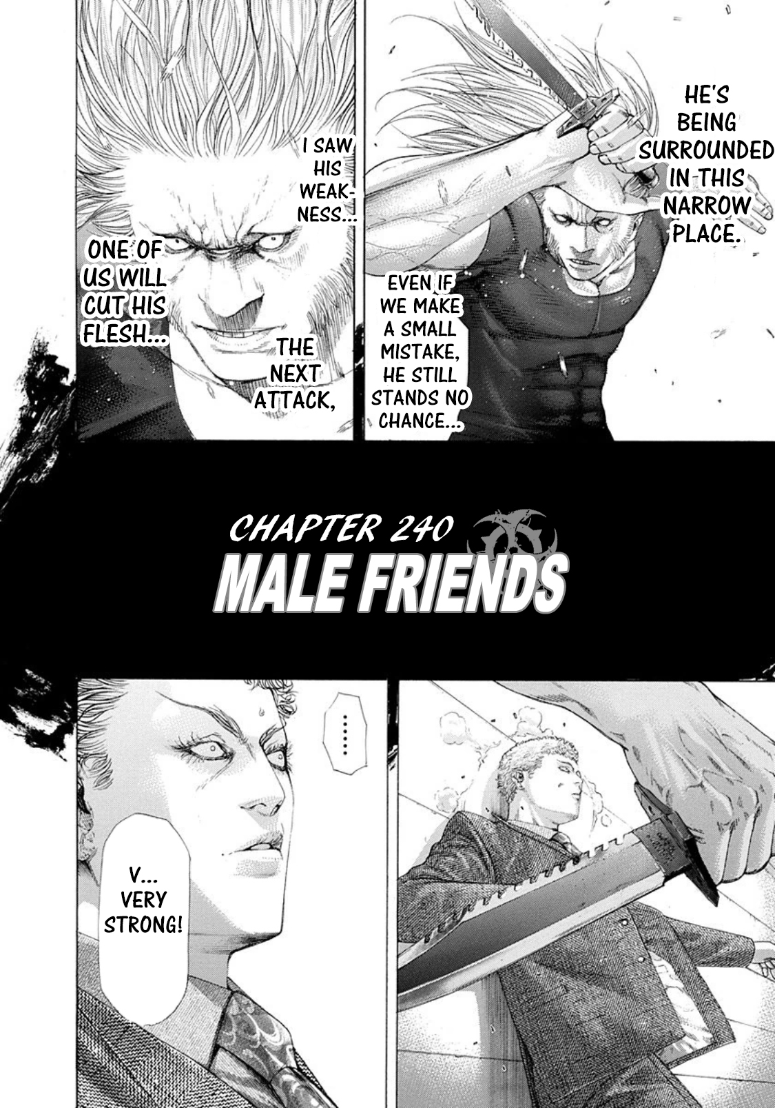 Usogui Chapter 240 page 2 - Chapter 240: Male Friends