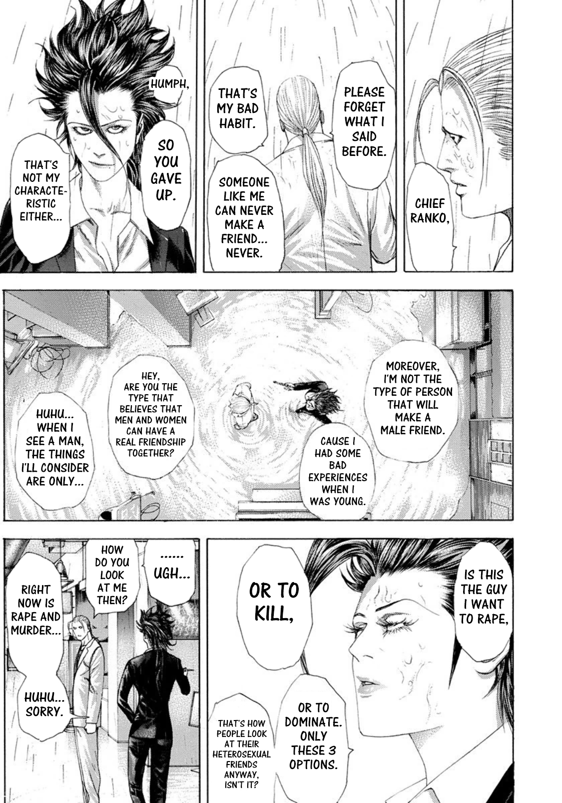 Usogui Chapter 240 page 5 - Chapter 240: Male Friends