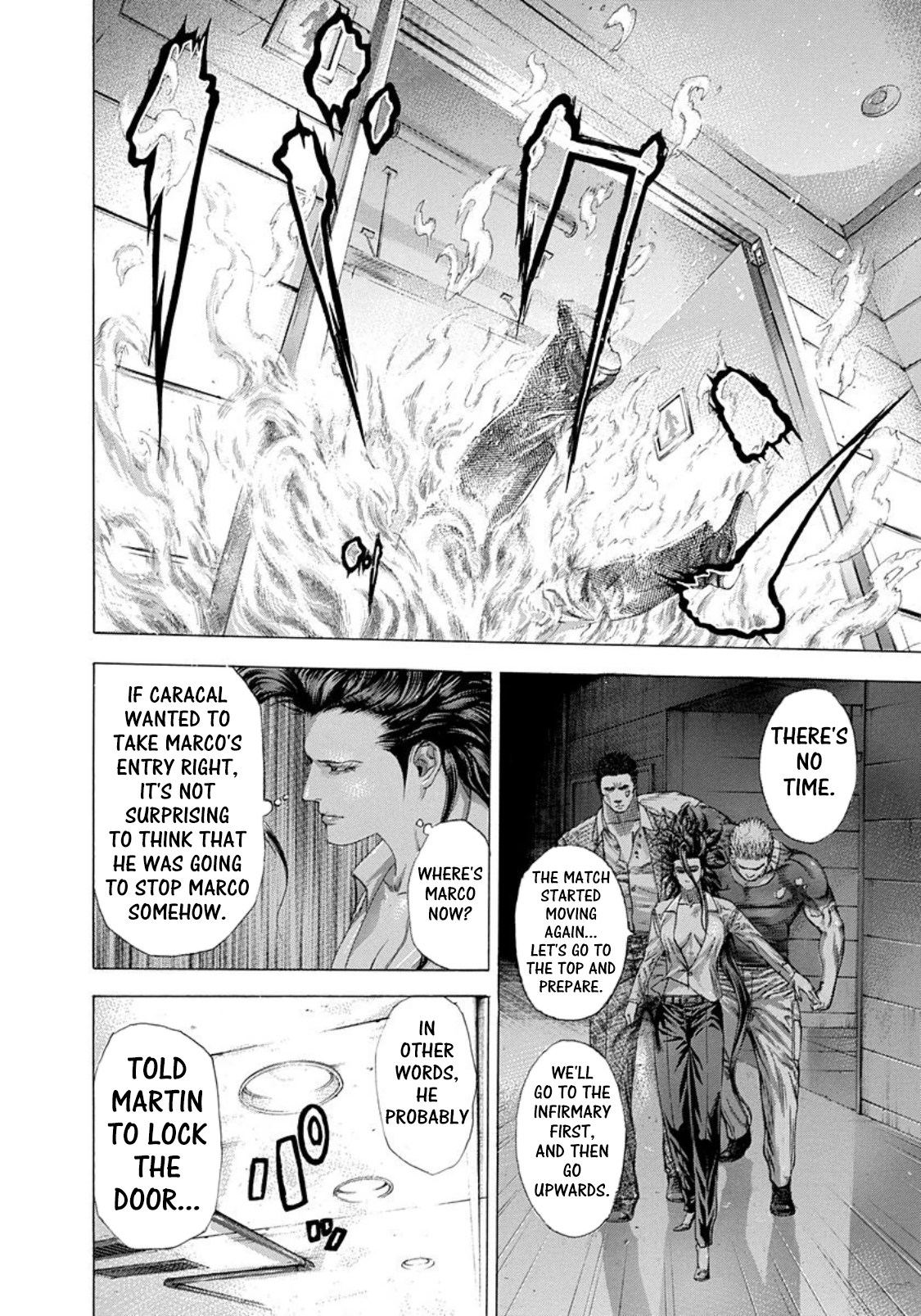 Usogui Chapter 245 page 10 - Chapter 245: Kurama Opens Wide