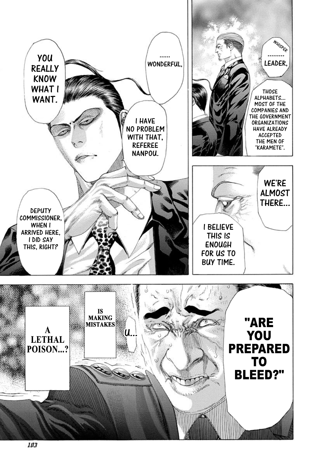Usogui Chapter 247 page 5 - Chapter 247: The End Of The Party