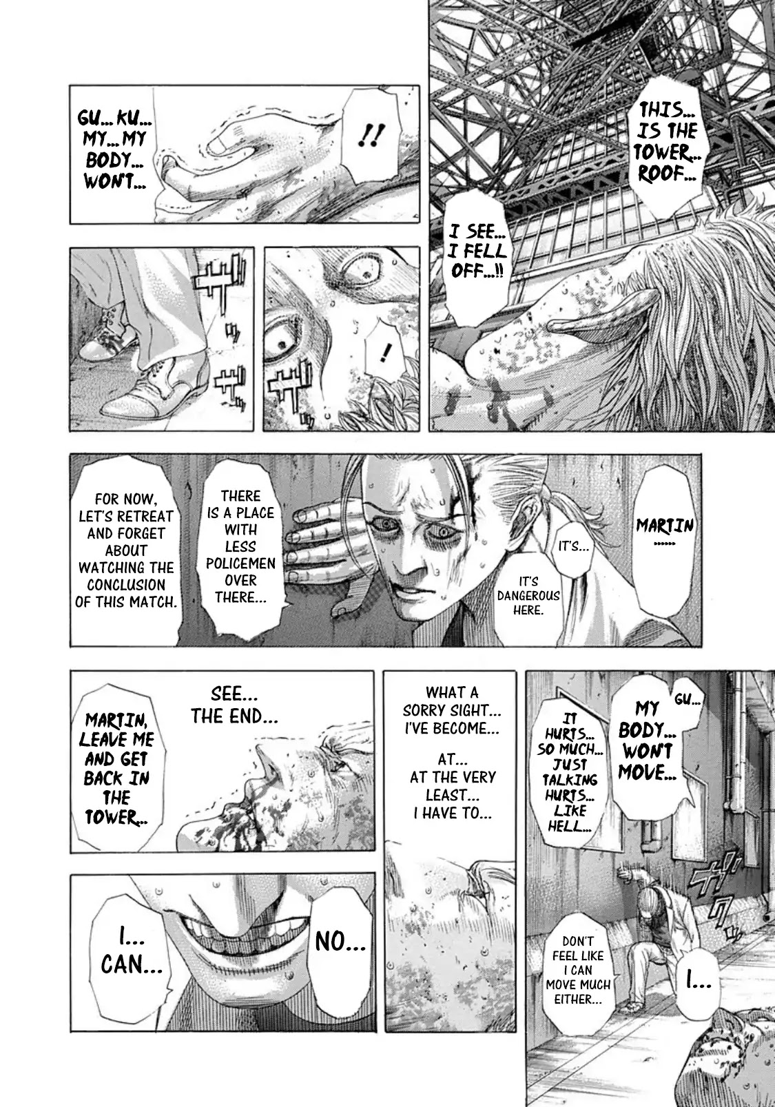 Usogui Chapter 255 page 14 - Chapter 255: Special Journey