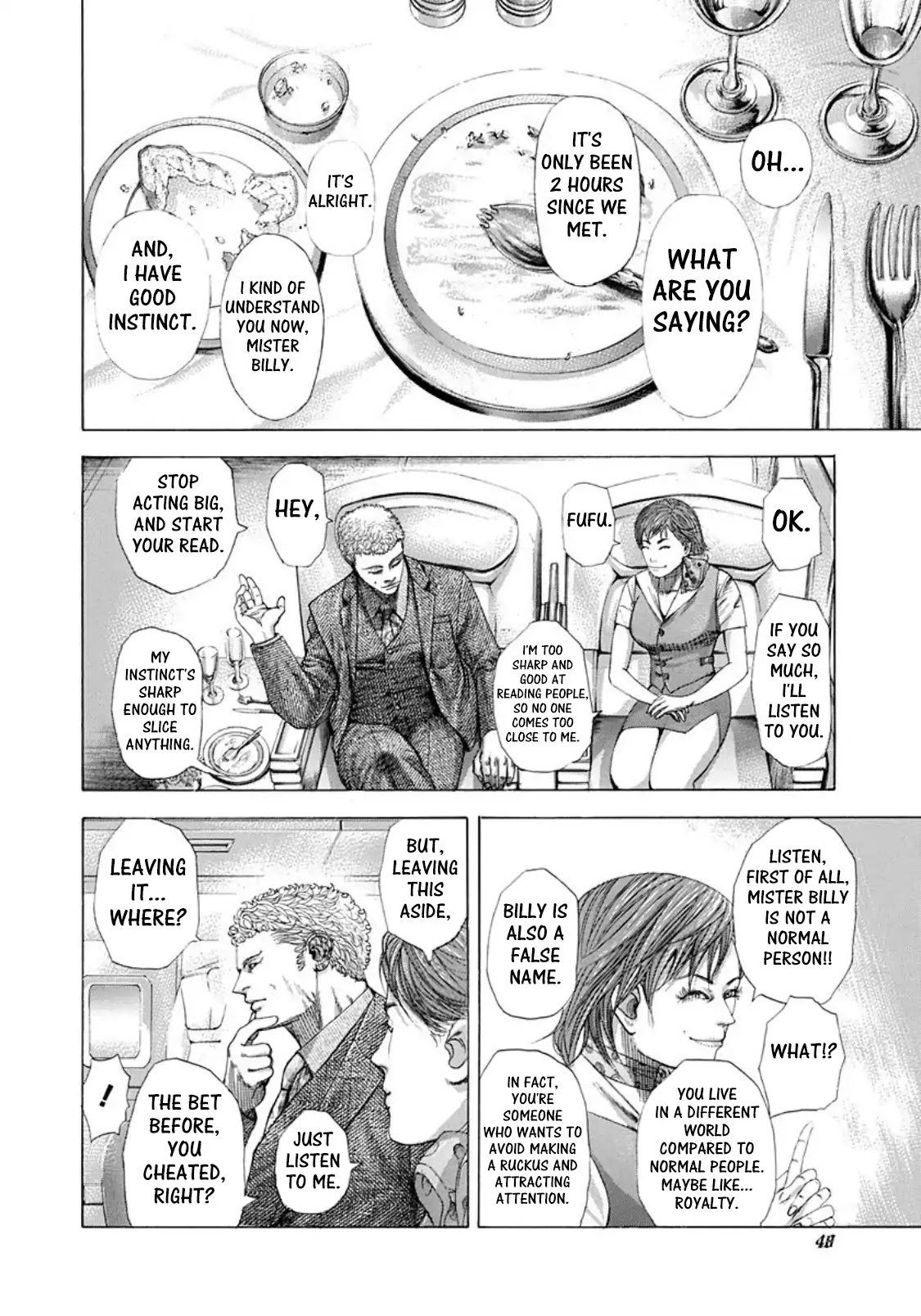 Usogui Chapter 255 page 4 - Chapter 255: Special Journey