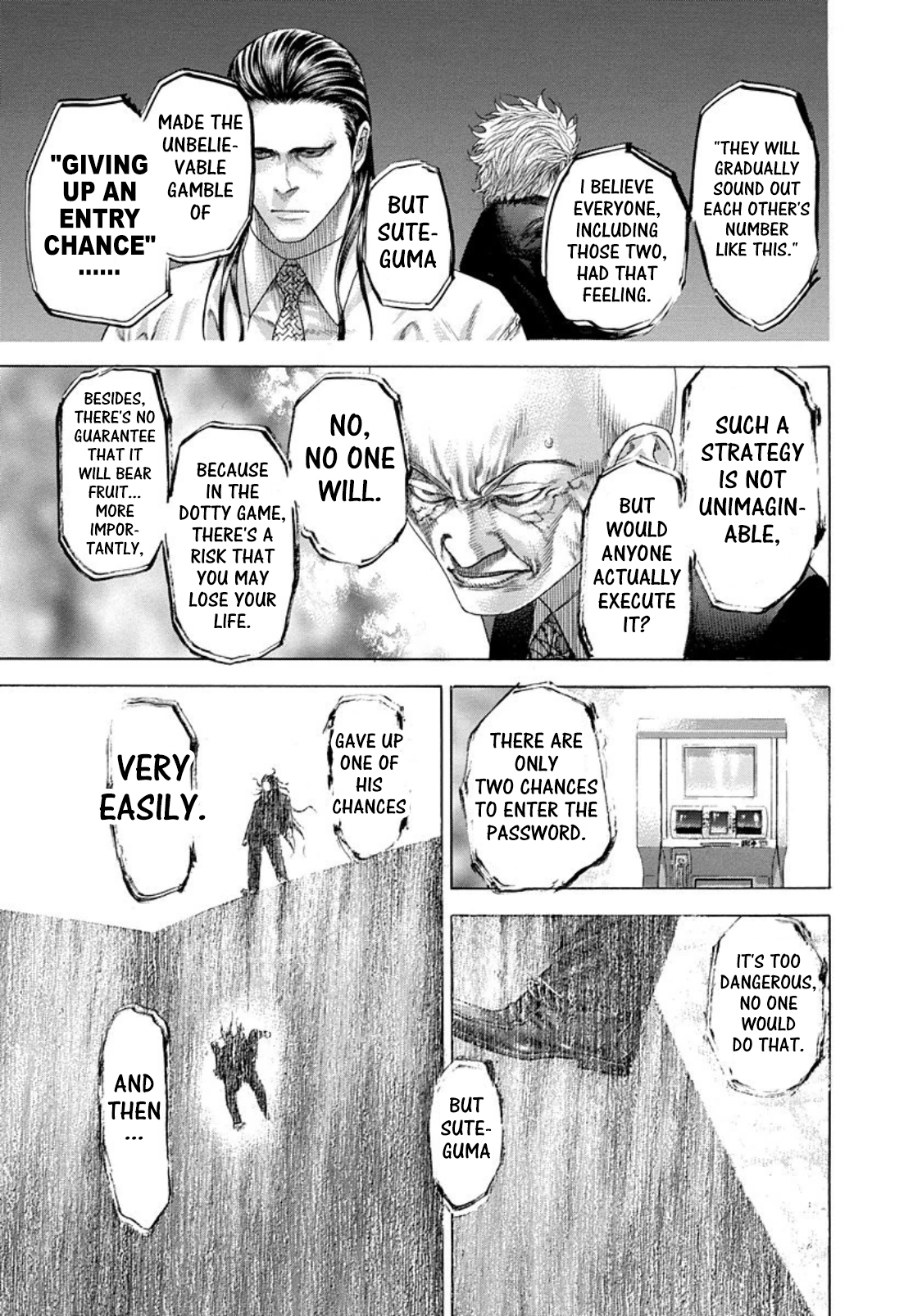 Usogui Chapter 260 page 12 - Chapter 260: The Sensational Tower