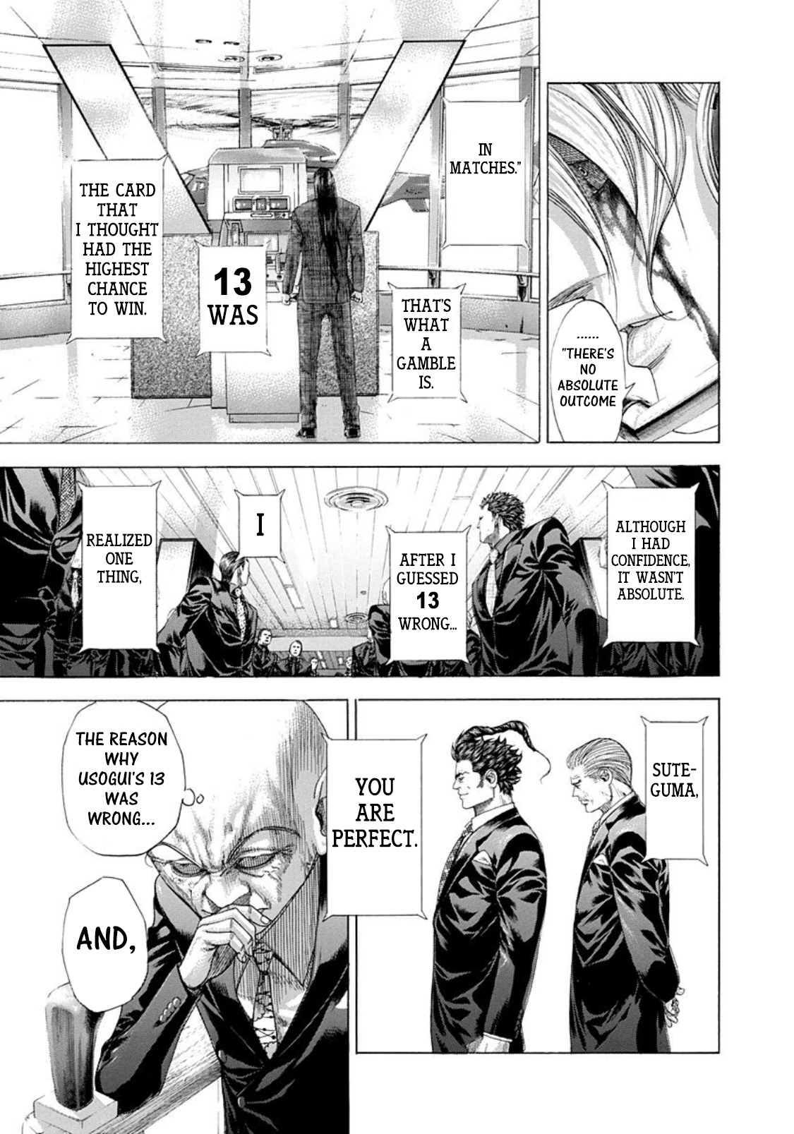 Usogui Chapter 260 page 4 - Chapter 260: The Sensational Tower