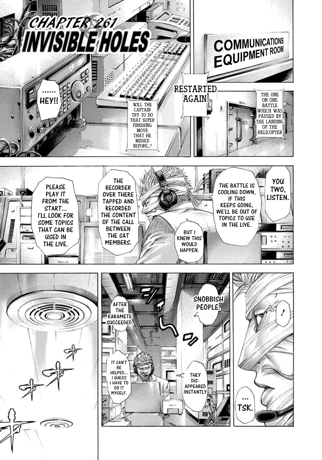 Usogui Chapter 261 page 1 - Chapter 261: Invisible Holes