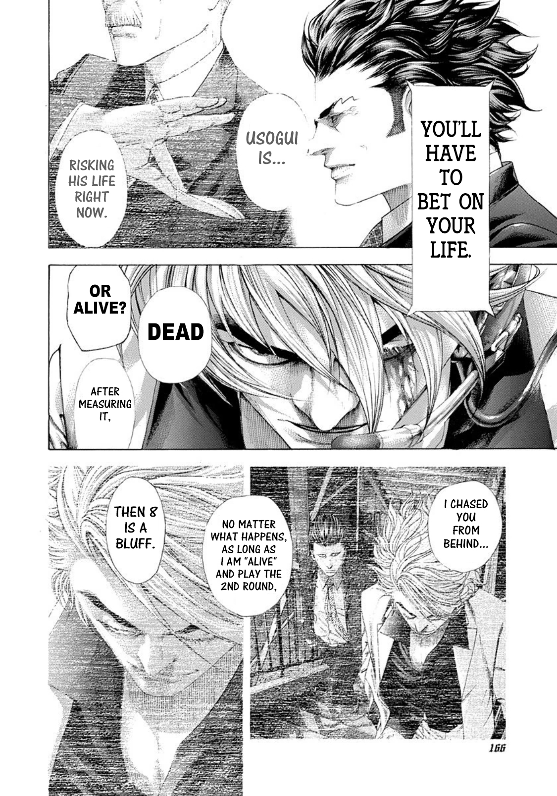 Usogui Chapter 261 page 10 - Chapter 261: Invisible Holes