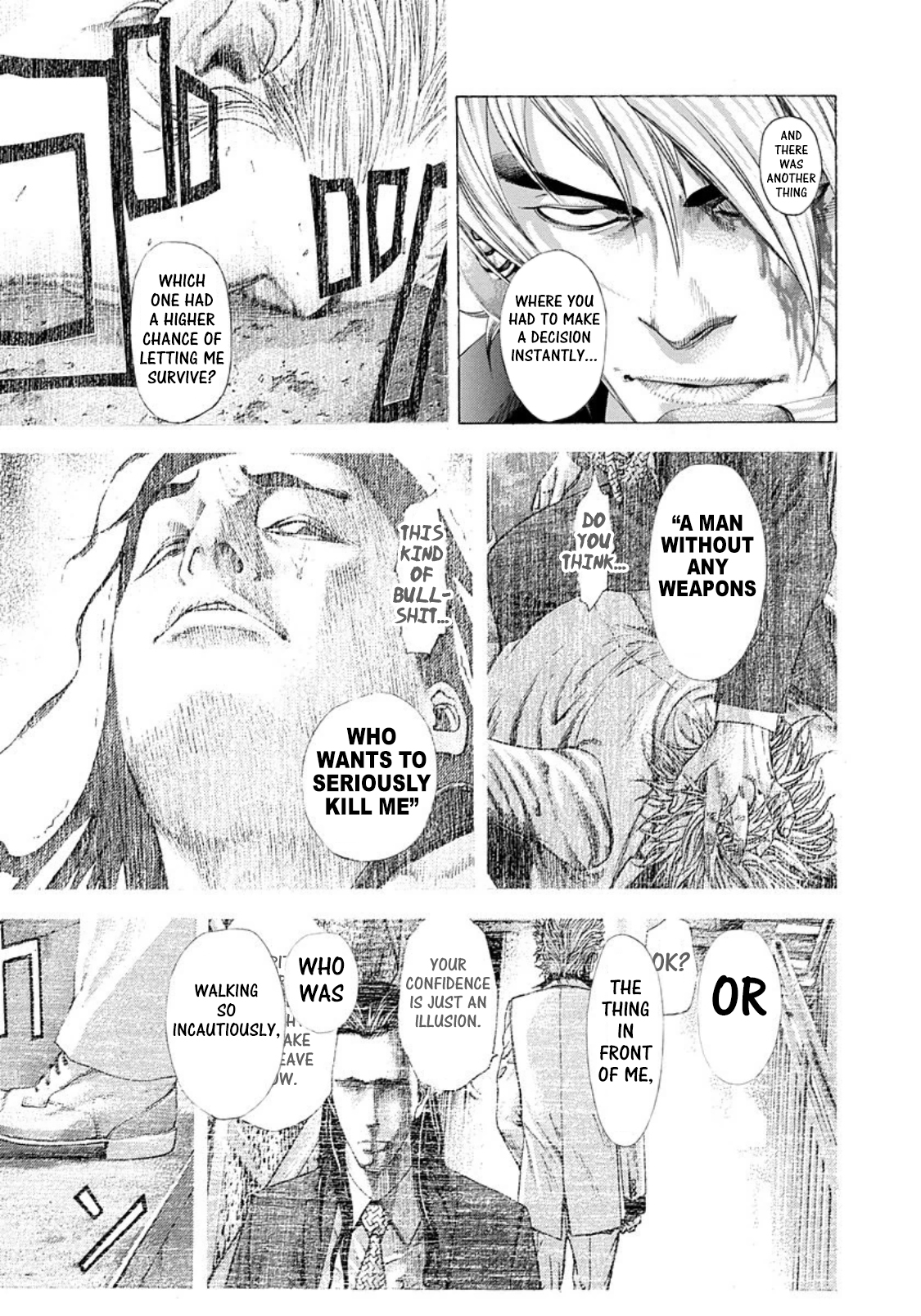 Usogui Chapter 261 page 17 - Chapter 261: Invisible Holes