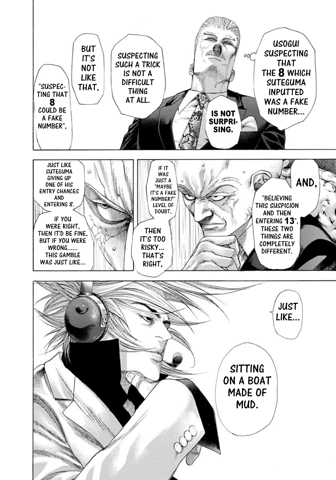 Usogui Chapter 261 page 6 - Chapter 261: Invisible Holes