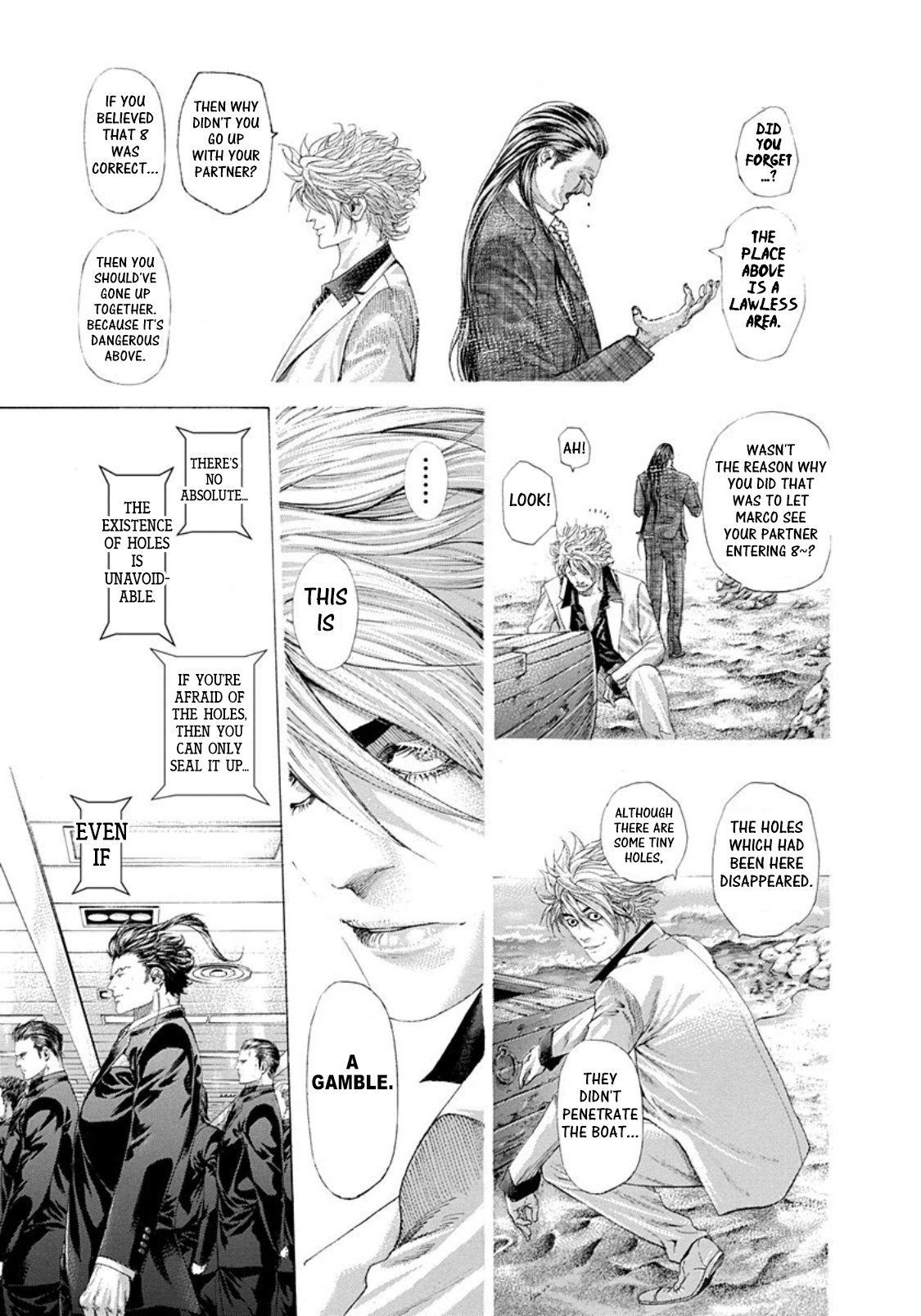 Usogui Chapter 261 page 9 - Chapter 261: Invisible Holes