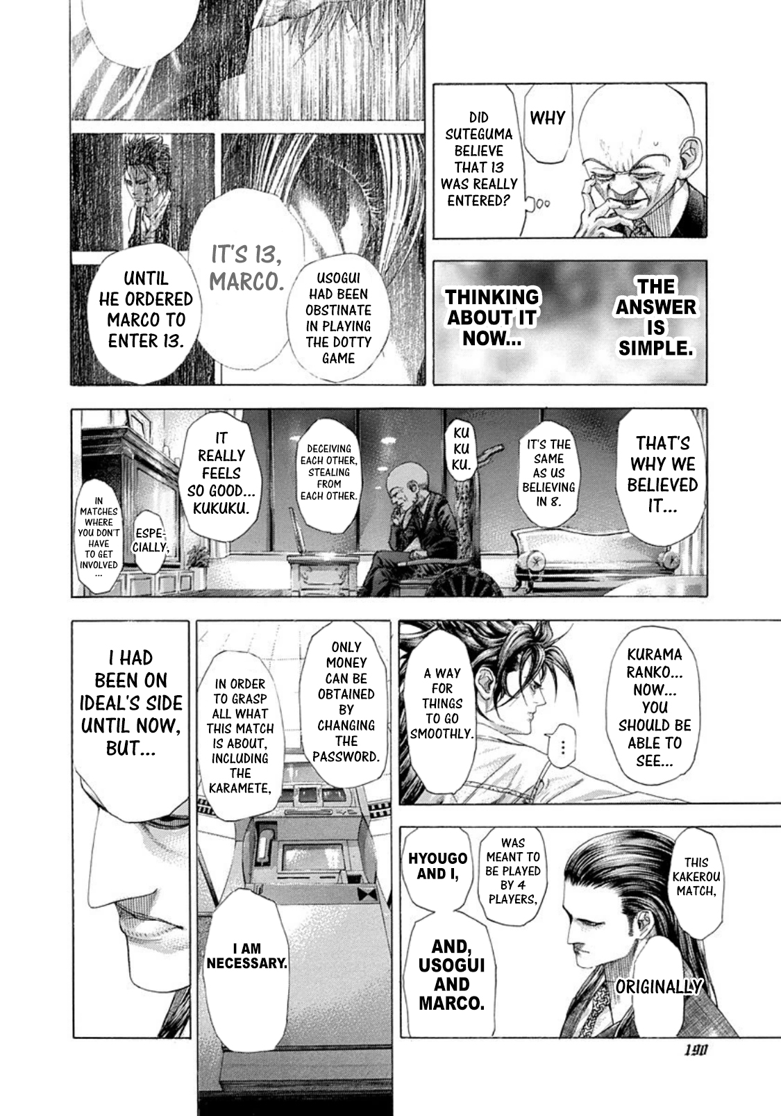 Usogui Chapter 262 page 15 - Chapter 262: The Weird Feeling In Violence, Bullets And Deceit