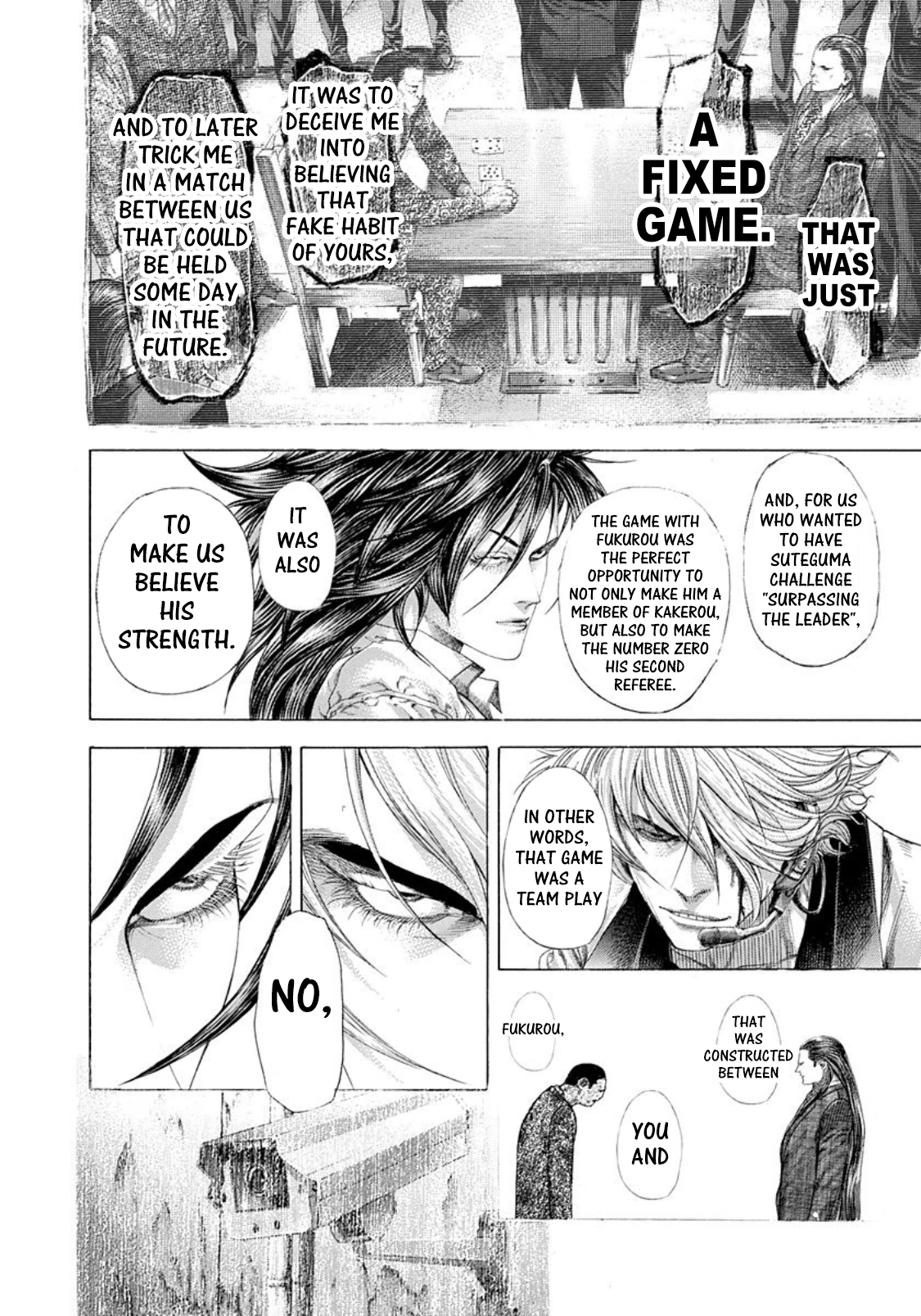Usogui Chapter 262 page 7 - Chapter 262: The Weird Feeling In Violence, Bullets And Deceit