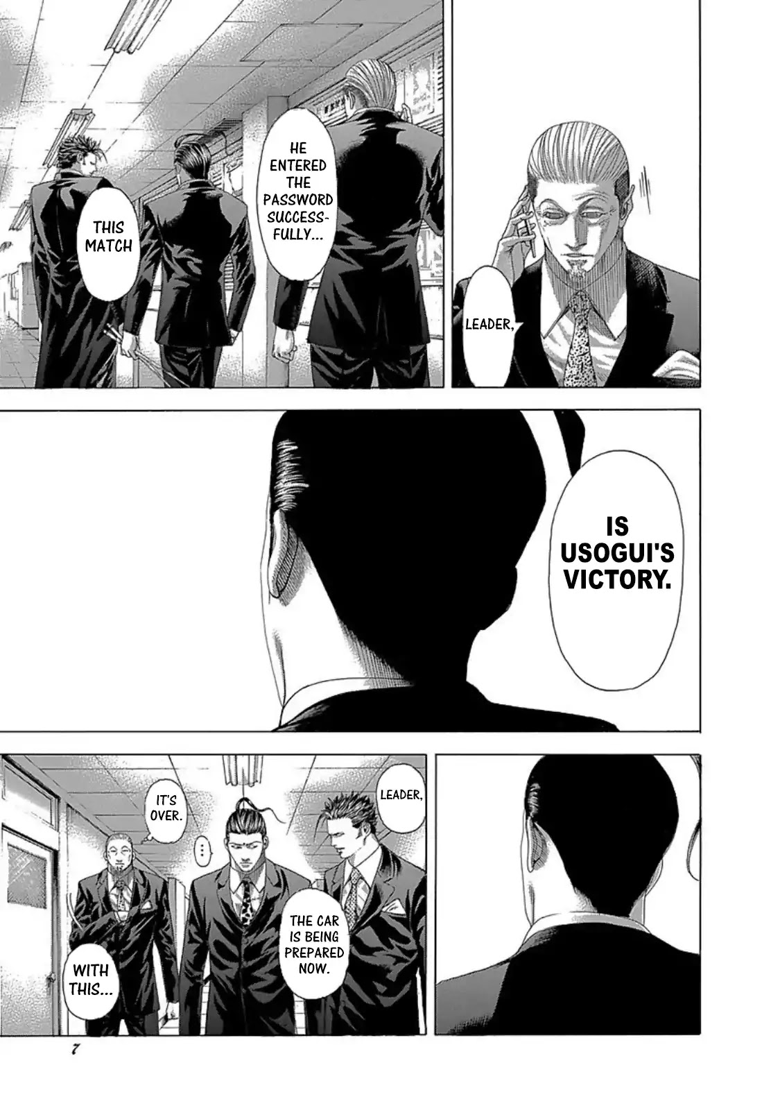 Usogui Chapter 264 page 3 - Chapter 264: The Cursed Fools