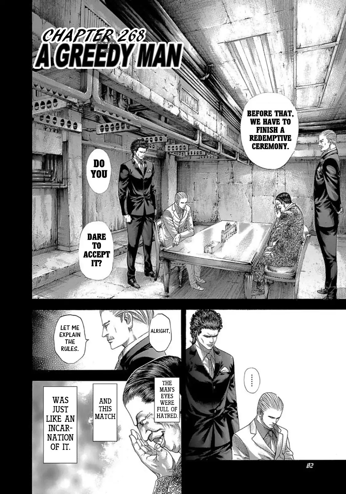 Usogui Chapter 268 page 2 - Chapter 268: A Greedy Man