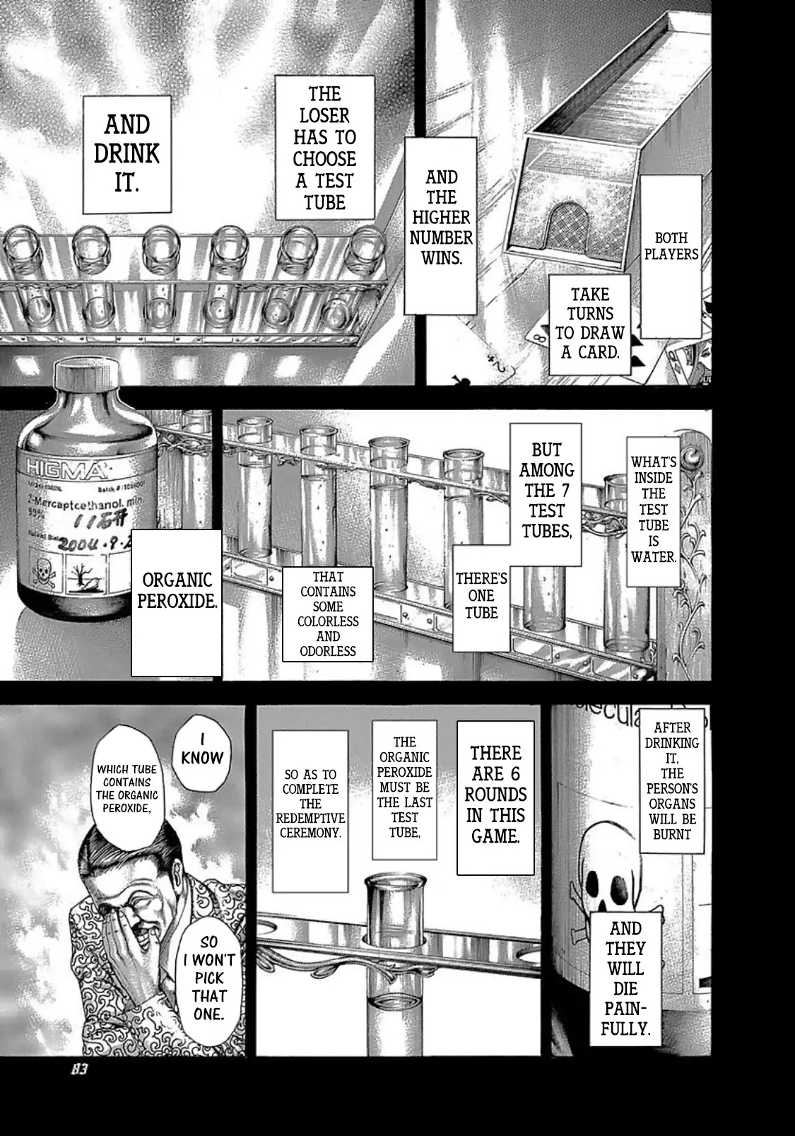 Usogui Chapter 268 page 3 - Chapter 268: A Greedy Man