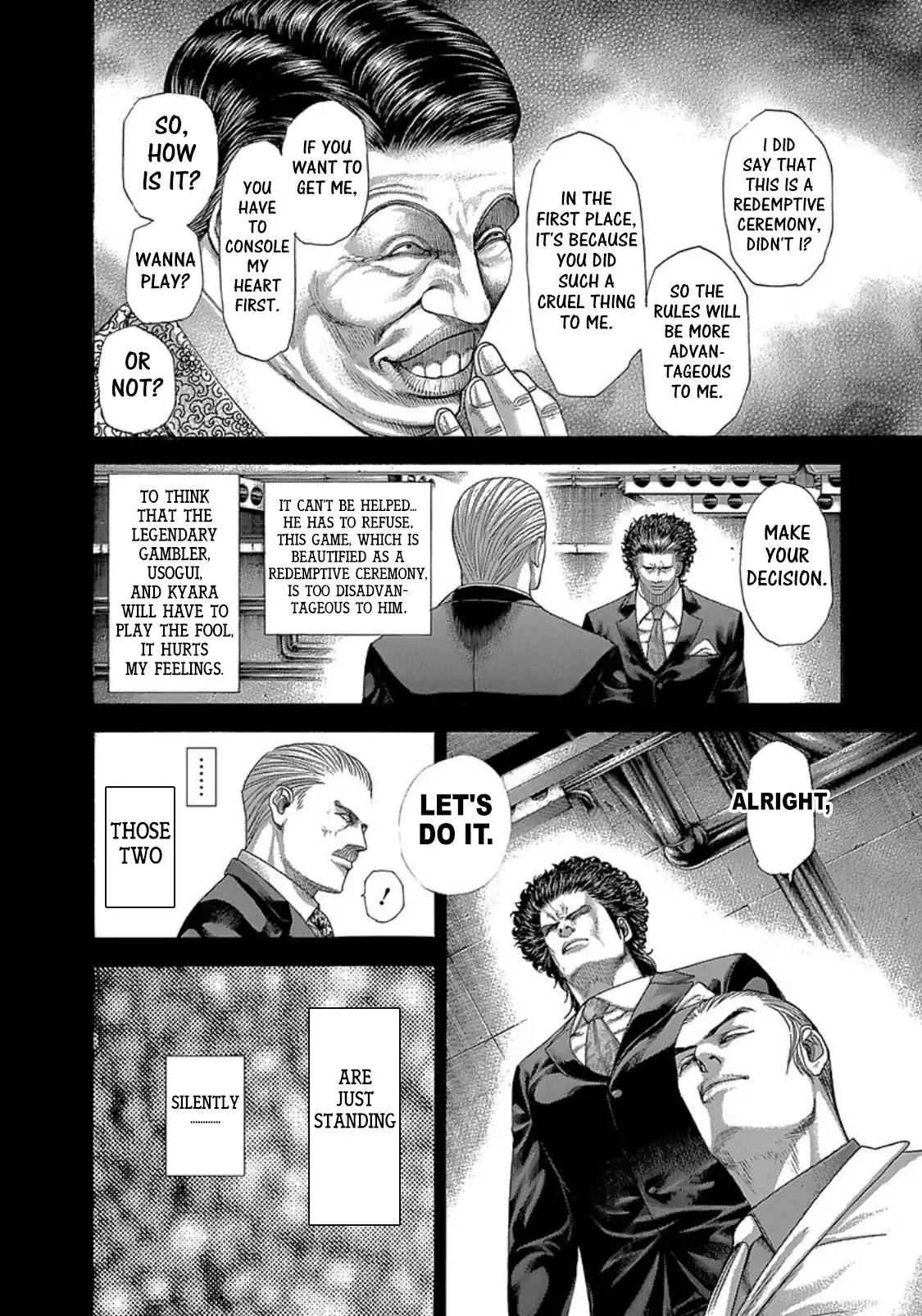 Usogui Chapter 268 page 4 - Chapter 268: A Greedy Man
