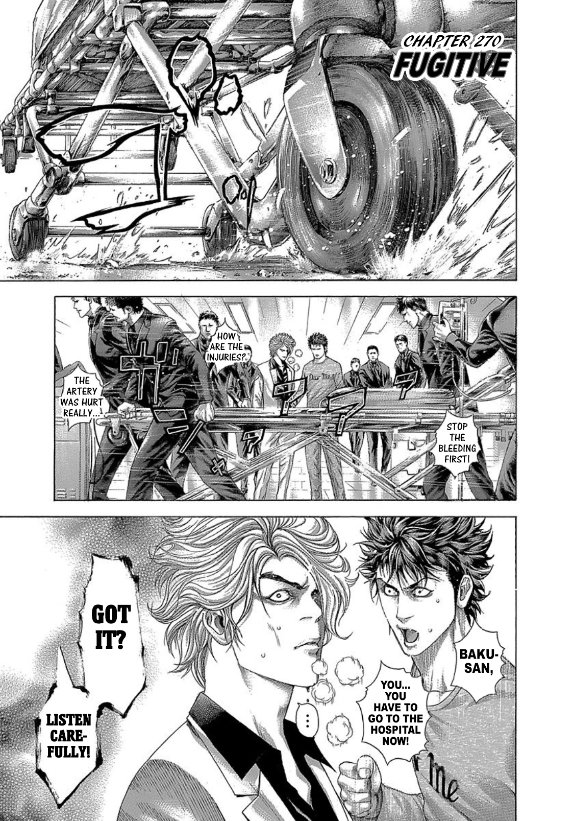 Usogui Chapter 270 page 1 - Chapter 270: Fugitive