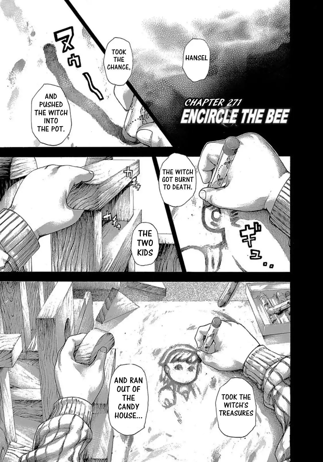 Usogui Chapter 271 page 1 - Chapter 271: Encircle The Bee