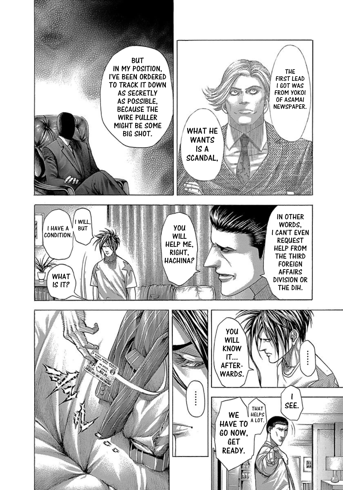 Usogui Chapter 273 page 11 - Chapter 273: The Bee Acting In The Dark