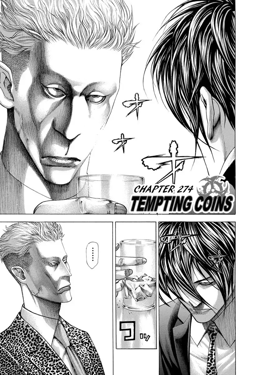 Usogui Chapter 274 page 1 - Chapter 274: Tempting Coins