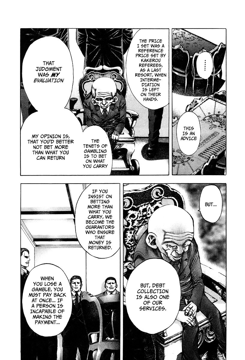 Usogui Chapter 28 page 6 - Chapter 28 : Advice From an Exemplary Mind
