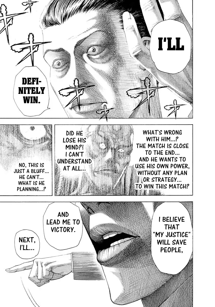Usogui Chapter 297 page 17 - Chapter 297: A Straight Ball Of Madness