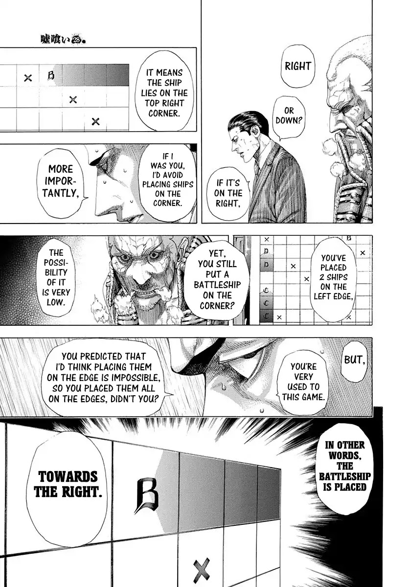 Usogui Chapter 302 page 5 - Chapter 302: Intuition And Theory
