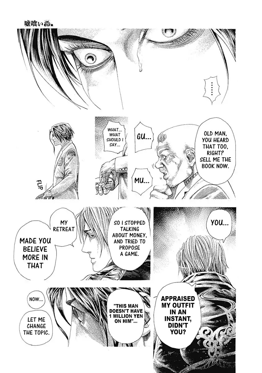 Usogui Chapter 313 page 9 - Chapter 313: The Million Yen Picture Book