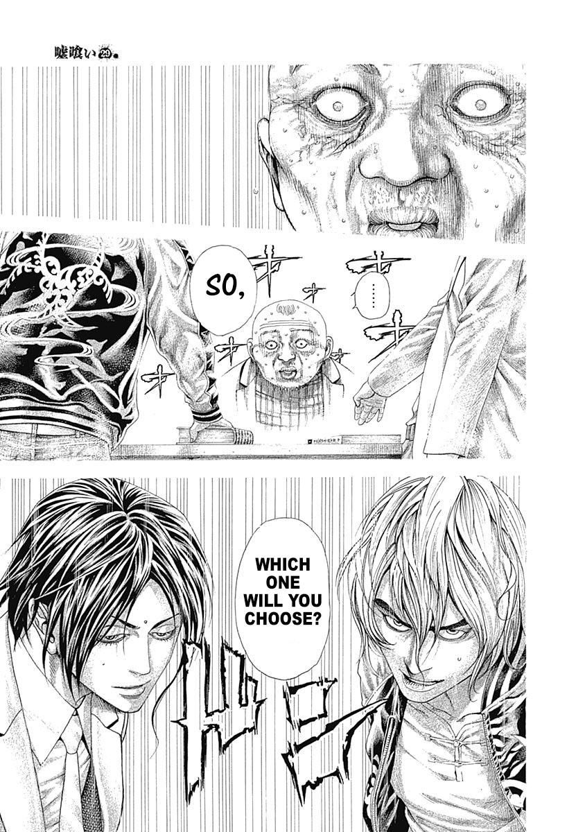 Usogui Chapter 315 page 3 - Chapter 315: Masahiko's Judgement