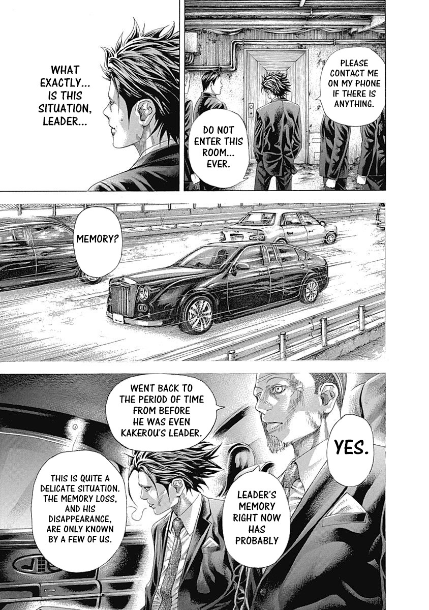Usogui Chapter 326 page 10 - Chapter 326: “Time”, “Men”, “Location”