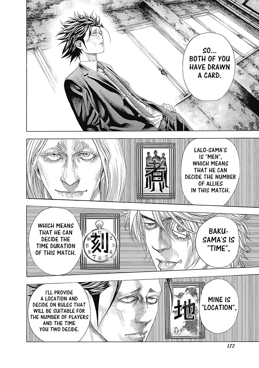 Usogui Chapter 327 page 2 - Chapter 327: The Sweep Plan