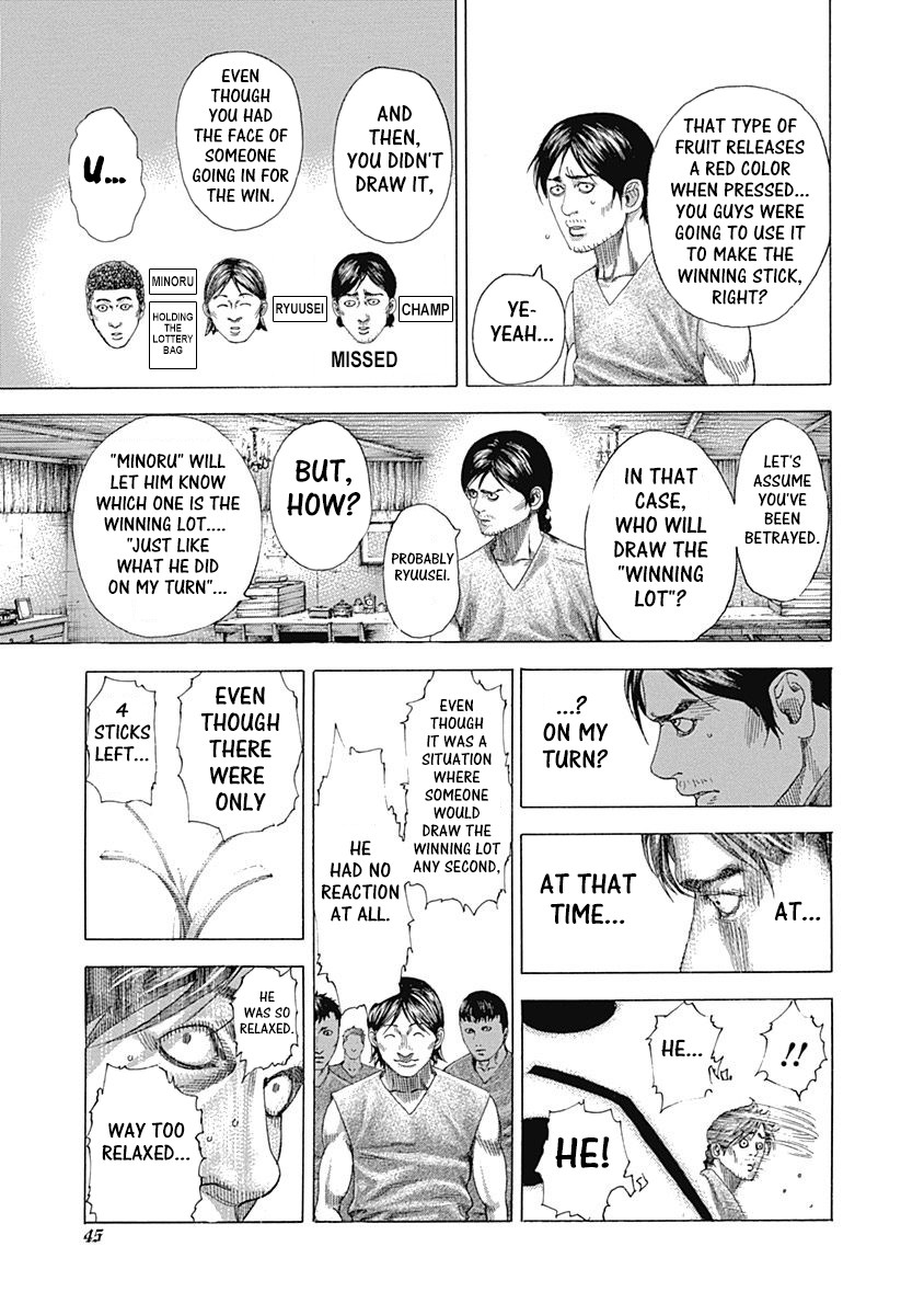 Usogui Chapter 330 page 16 - Chapter 330: Arata's Puzzle