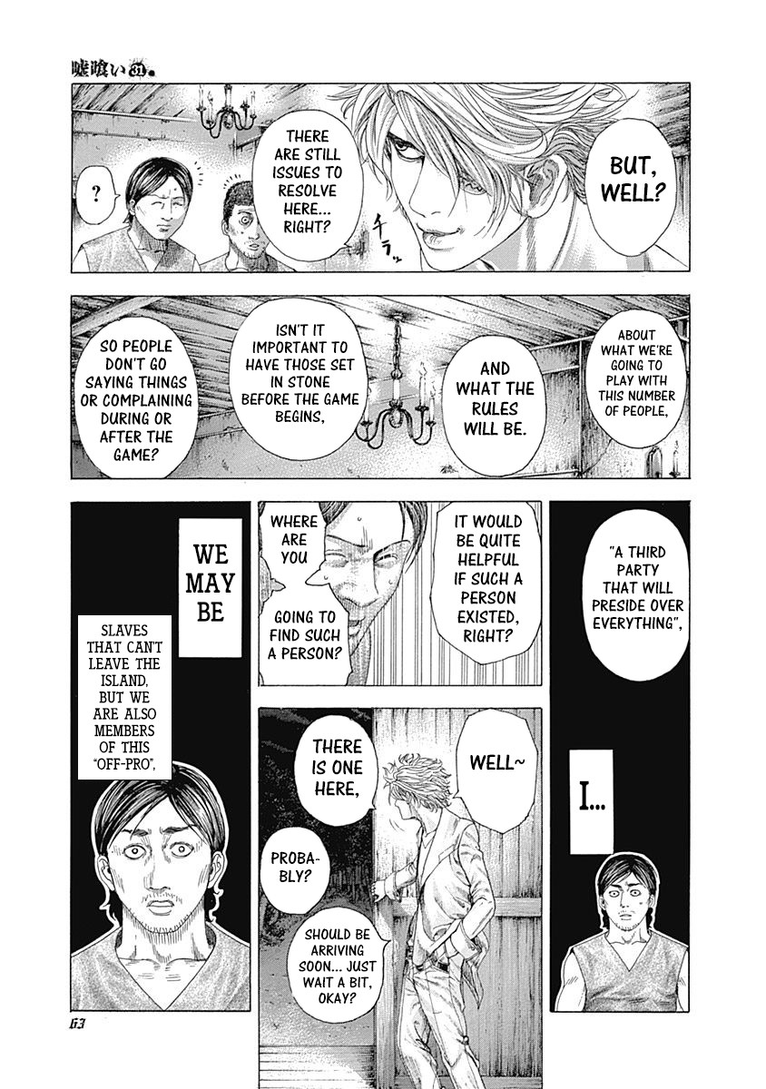 Usogui Chapter 331 page 15 - Chapter 331: The Gambling Den In The Slave Dormitory