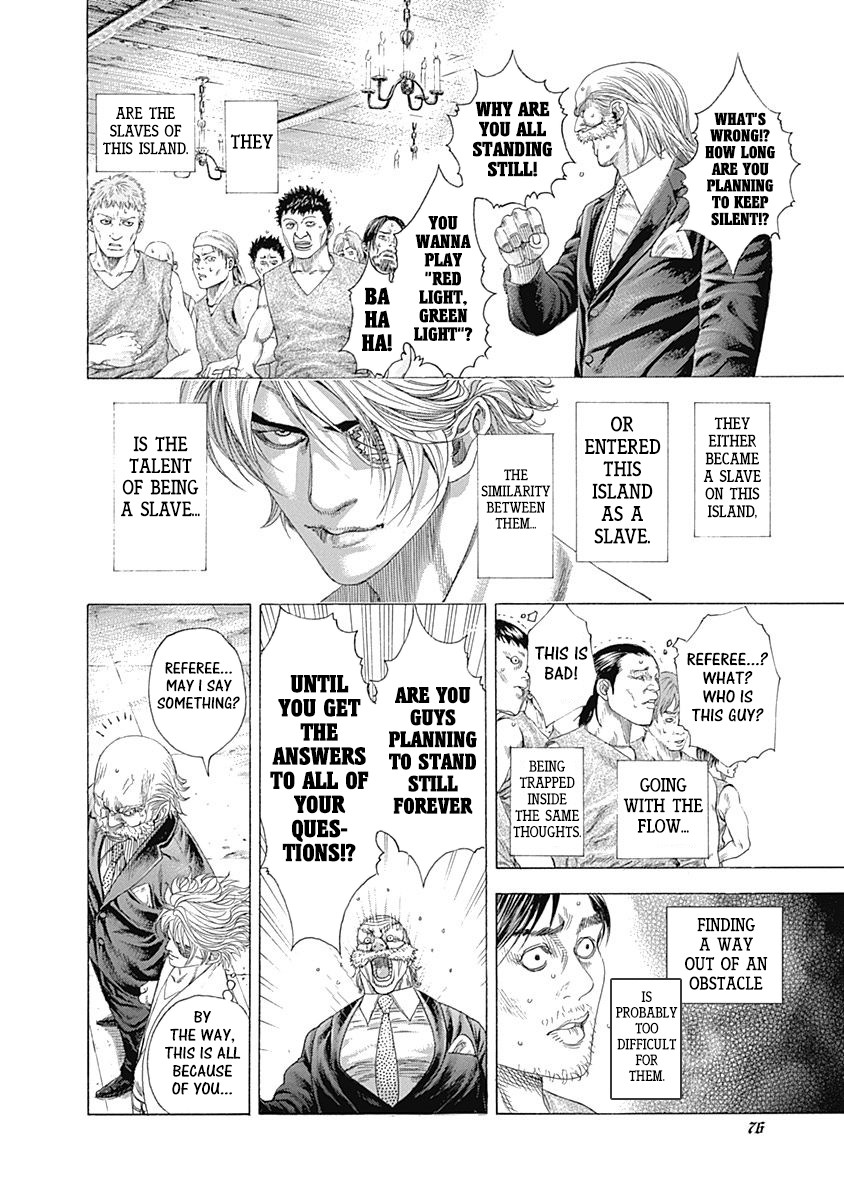 Usogui Chapter 332 page 9 - Chapter 332: Encirclement Of The 4 Gods