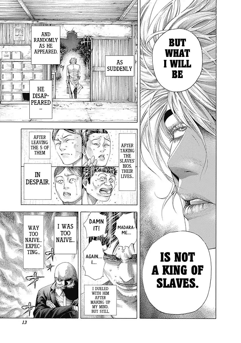 Usogui Chapter 340 page 11 - Chapter 340: King Of Slaves
