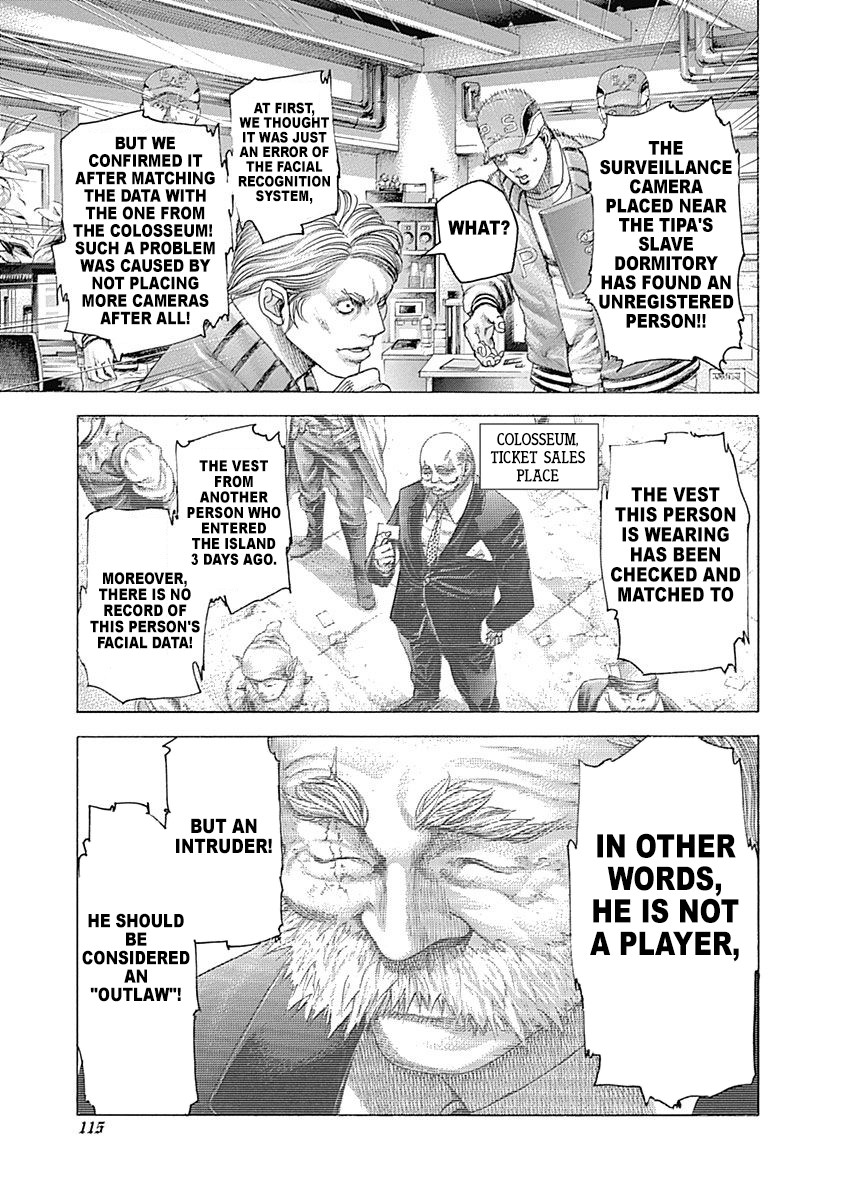 Usogui Chapter 356 page 13 - Chapter 356: The Sneering Brother