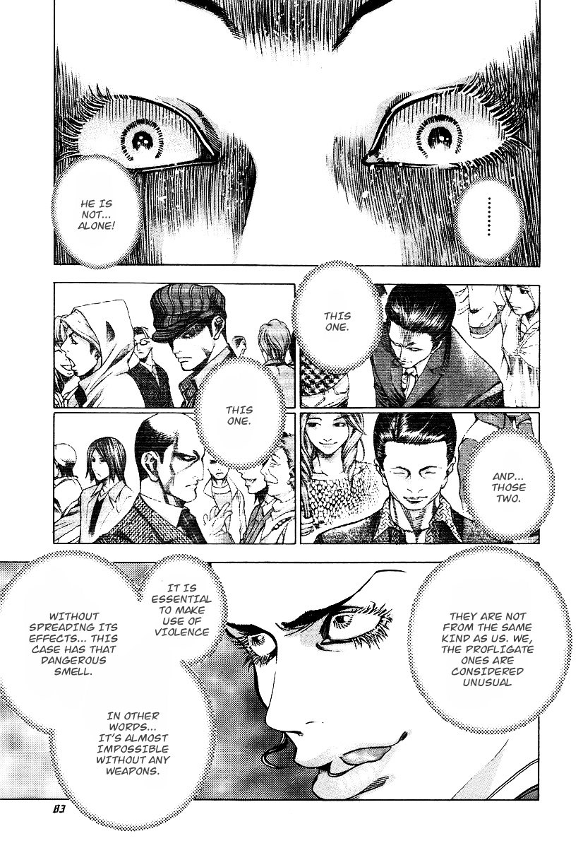 Usogui Chapter 36 page 6 - Chapter 36 : Women's intuition