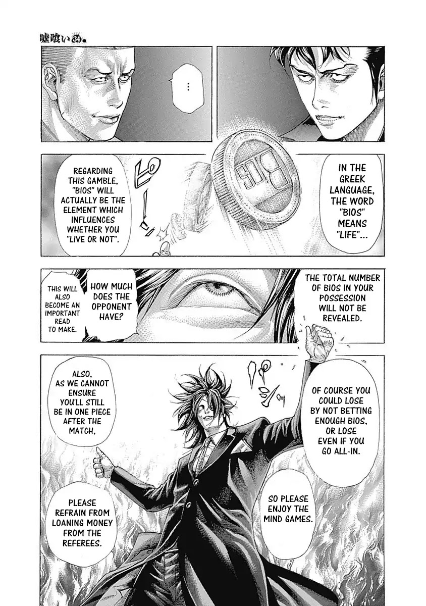 Usogui Chapter 365 page 11 - Chapter 365: Game Of Contradiction