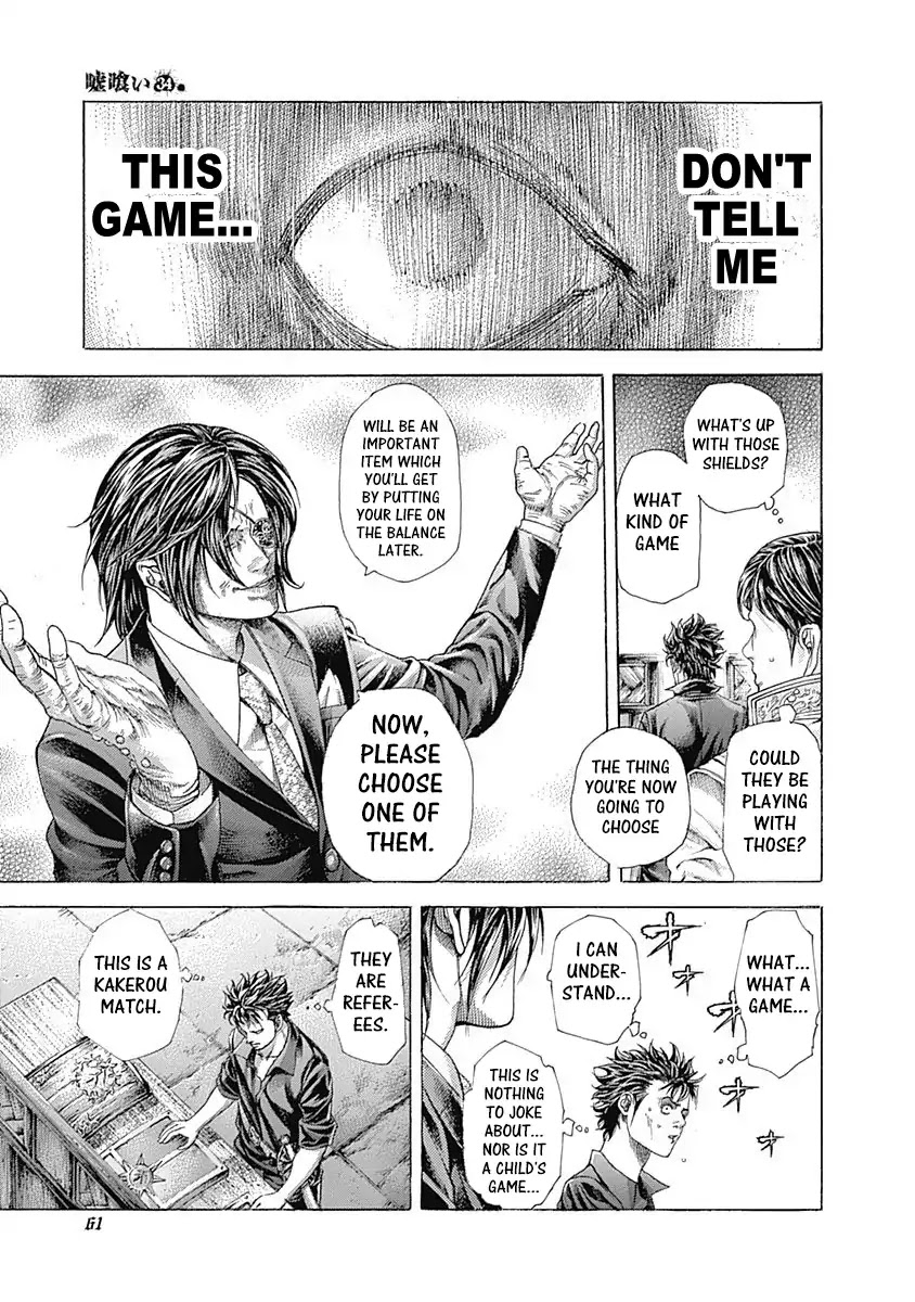 Usogui Chapter 365 page 3 - Chapter 365: Game Of Contradiction