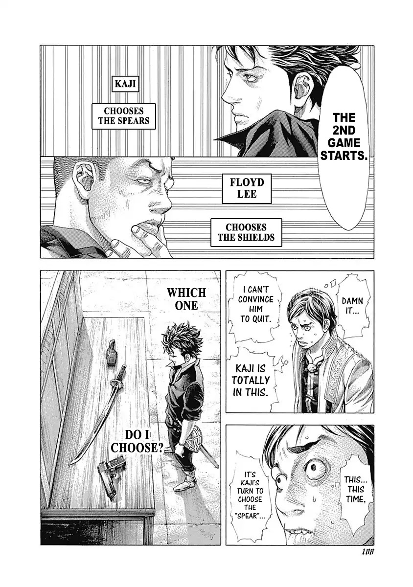 Usogui Chapter 367 page 14 - Chapter 367: No Two Hearts Are The Same