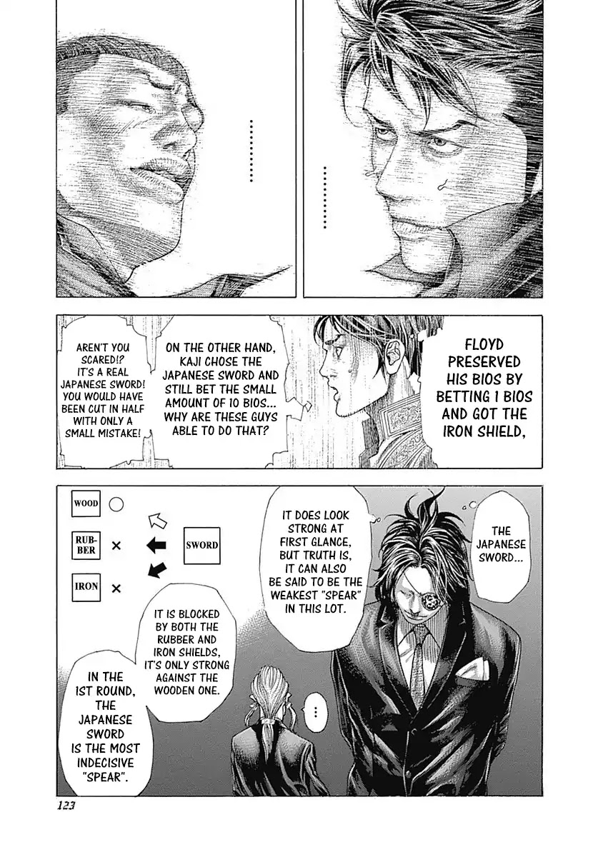 Usogui Chapter 368 page 11 - Chapter 368:Hard To Expose, Hard To Protect
