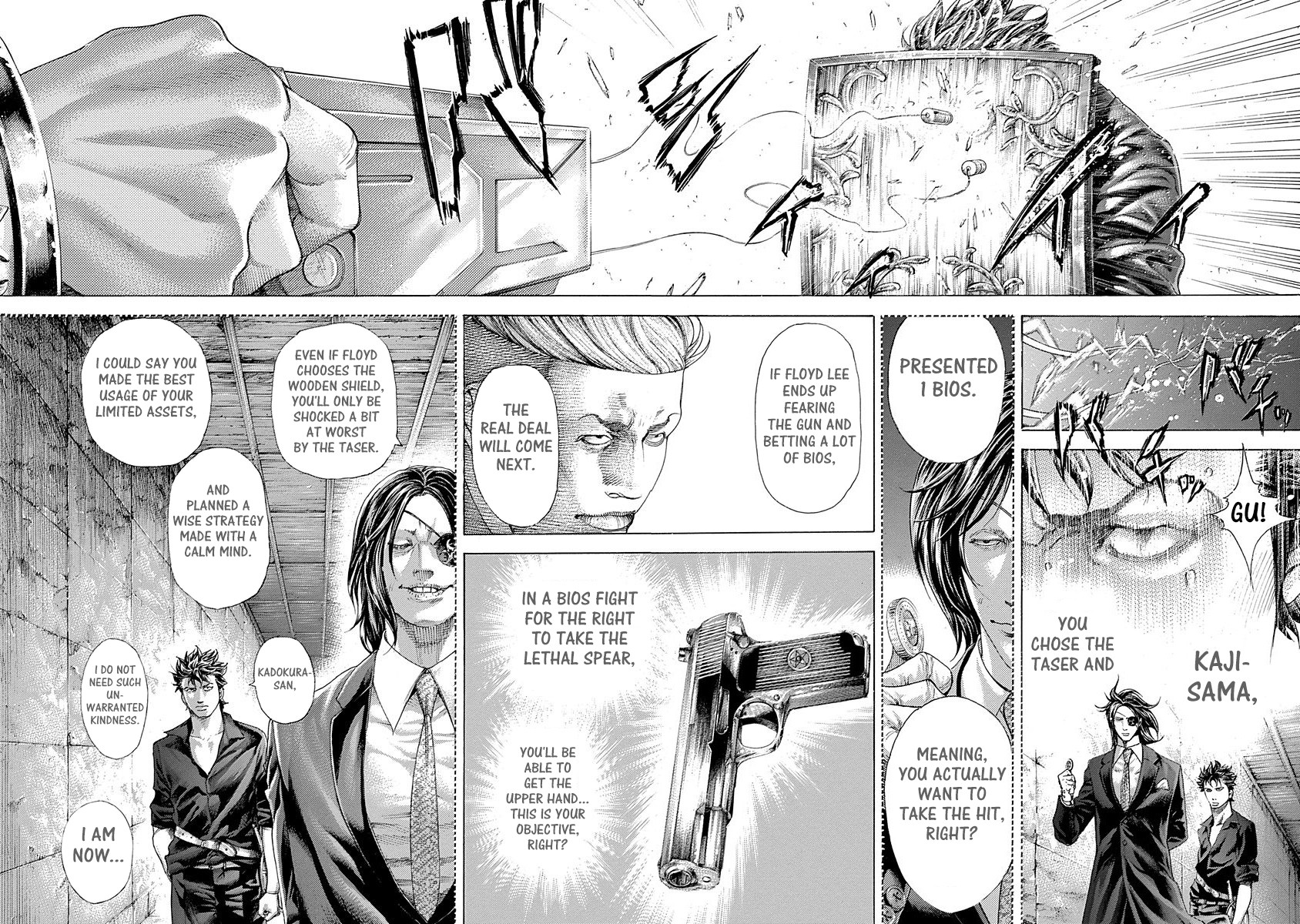 Usogui Chapter 369 page 4 - Chapter 369: The Gambler Who Didn't Pull